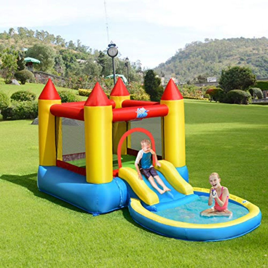 Kids Outdoor Jump House - 3-5 yaş arası çocuklar için şişme
