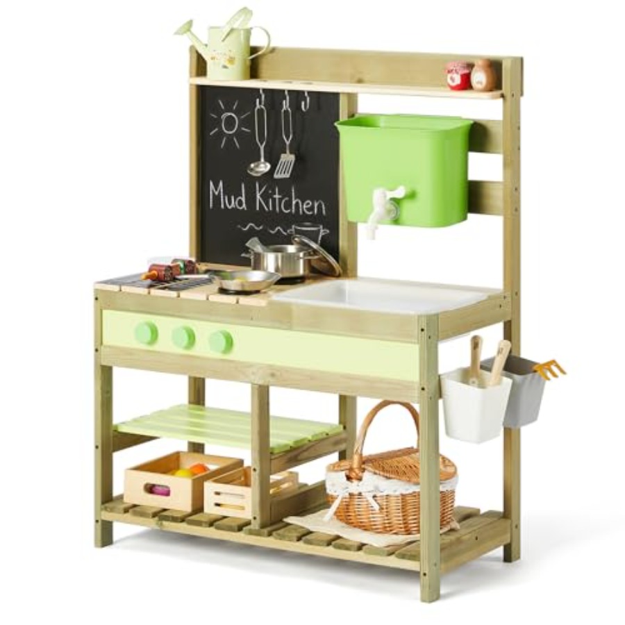 Kids Outdoor Mud Table - Çocuklar için dış mekan çamur mutfağı: