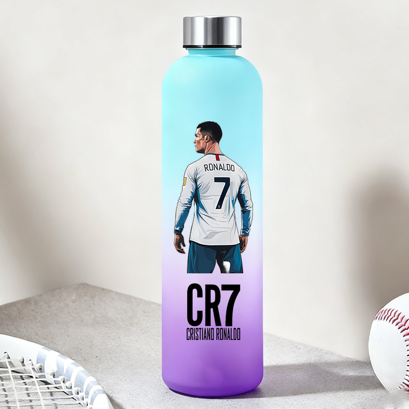 Kids Outdoor Kitchen Accessories - 900 ML CR7 Su Şişeleri Rahat