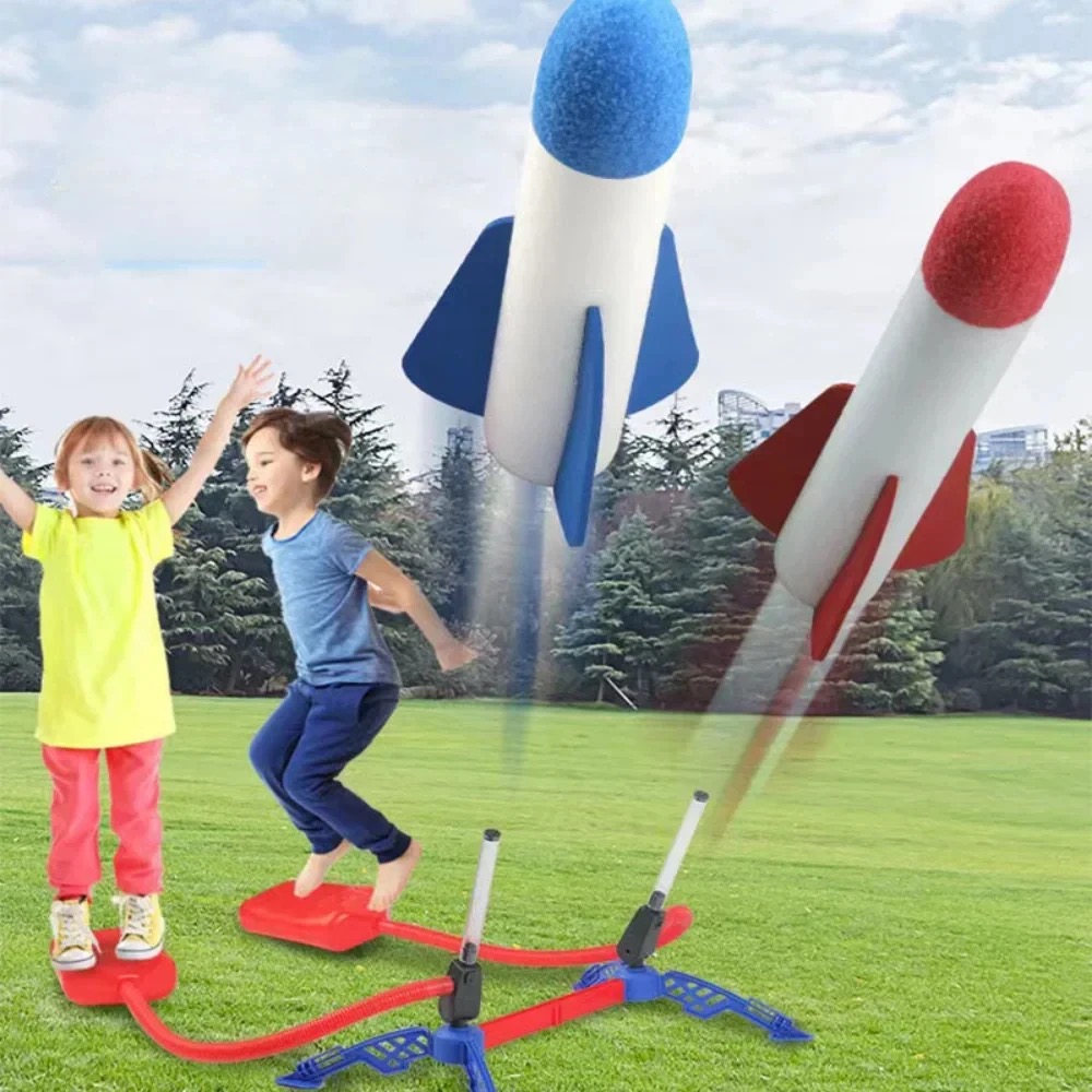 Kids Outdoor Jumping Toys - Çocuklar İçin Açık Hava Roket Ayak