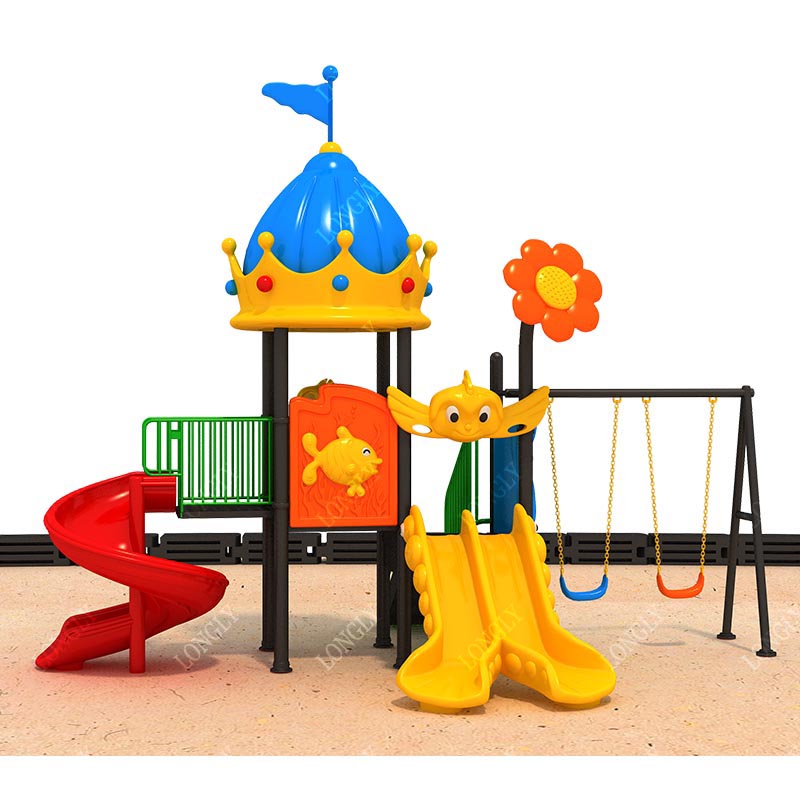 Kids Outdoor Swing Set - Çocuk Oyun Alanı Ekipmanları Salıncaklı Açık