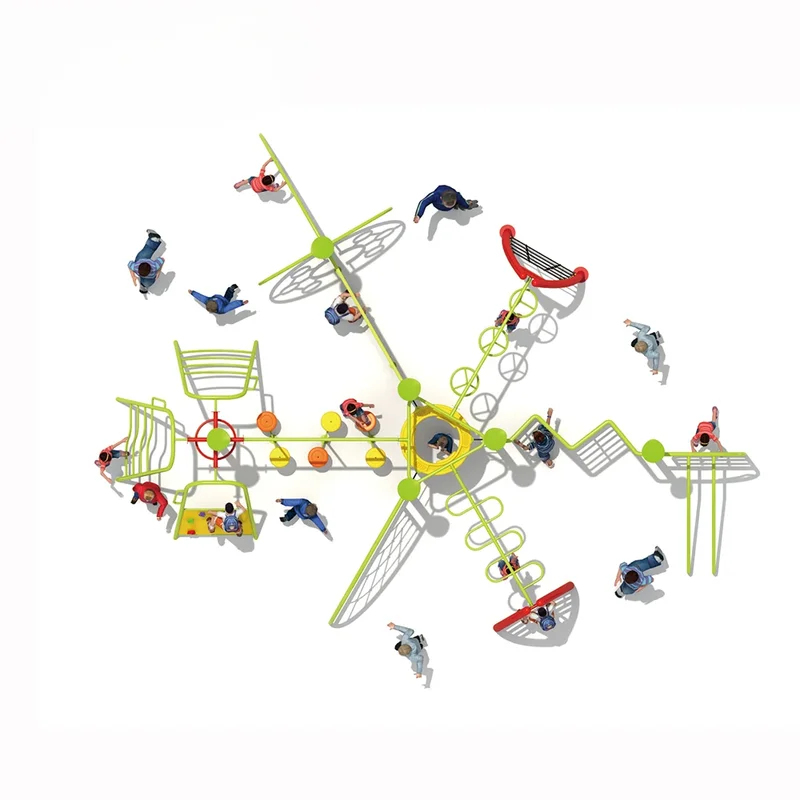 Kids Outdoor Climbing Structure - Çocuklar için zorlu aktiviteler Açık hava