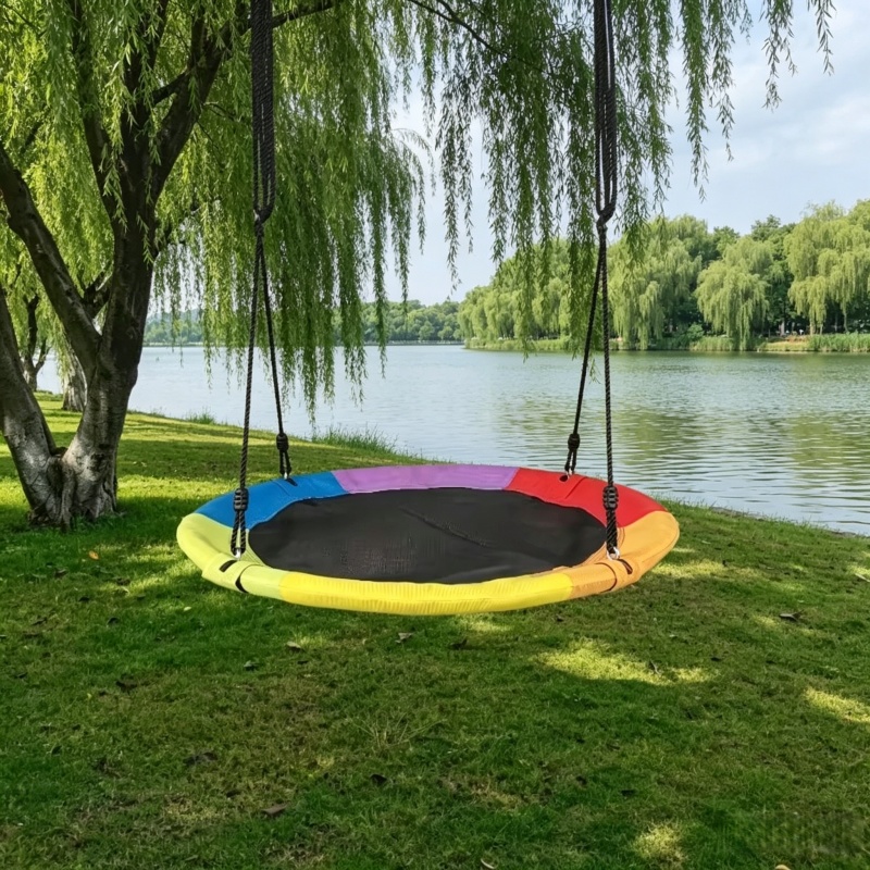 Dairesel Oxford Net Kanvas Çoc - Kids Outdoor Swing Set incelemesi ve fiyatı