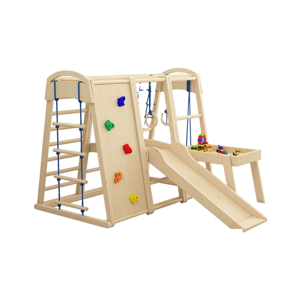 İç ve Dış Mekan Ahşap Çocuk Mo - Kids Outdoor Climbing Structure incelemesi ve fiyatı