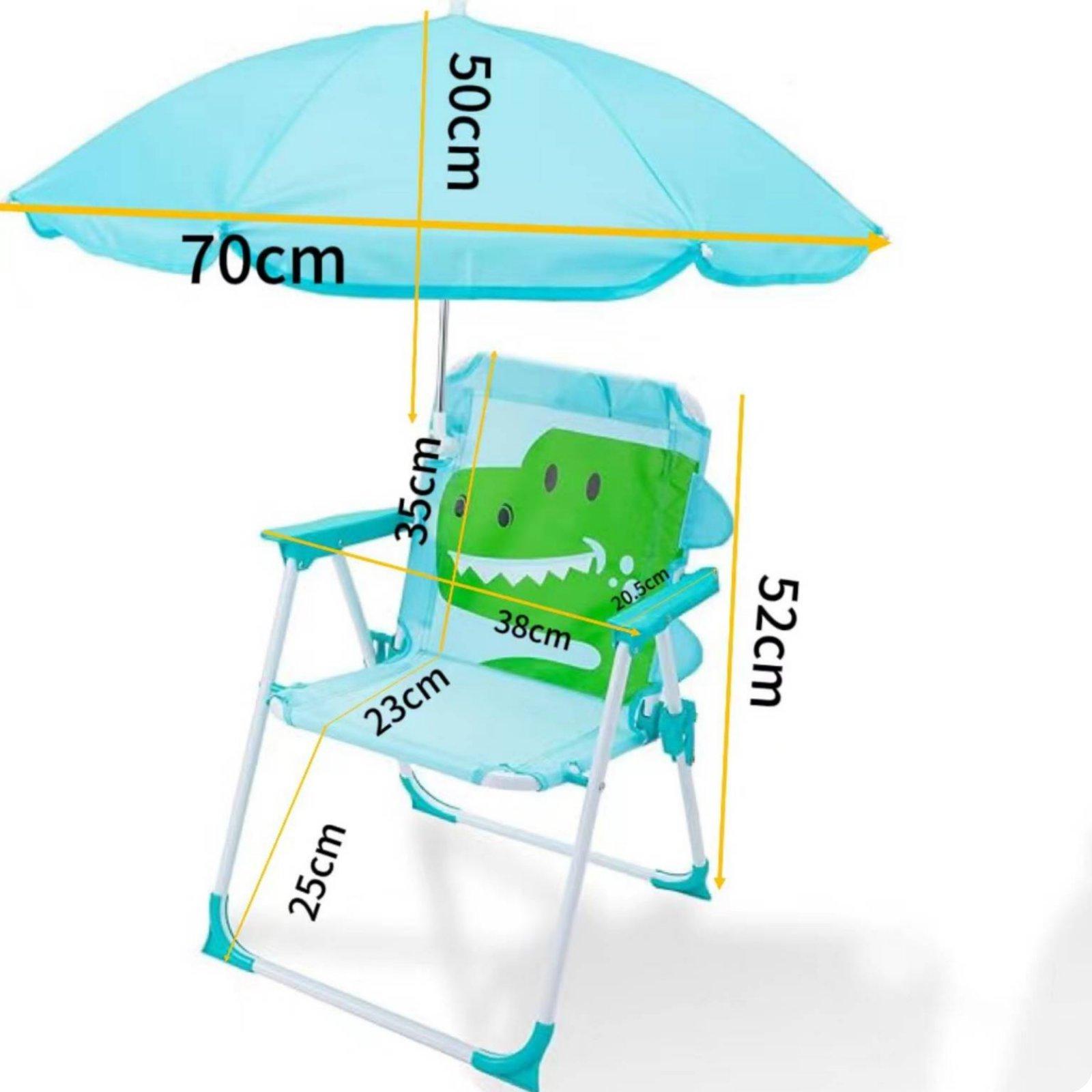 Çocuk Plaj Sandalyesi, Şemsiye - Kids Outdoor Foldable Chair incelemesi ve fiyatı