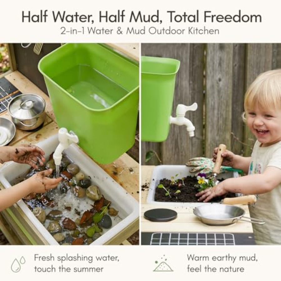 Çocuklar için dış mekan çamur  - Kids Outdoor Mud Table incelemesi ve fiyatı