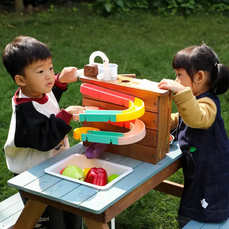 Çocuklar için Ahşap Piknik Mas - Kids Outdoor Mud Table incelemesi ve fiyatı