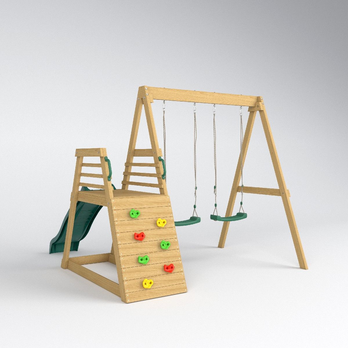 2026 Jungle Gym Kaydırak Salın - Kids Outdoor Swing Set incelemesi ve fiyatı