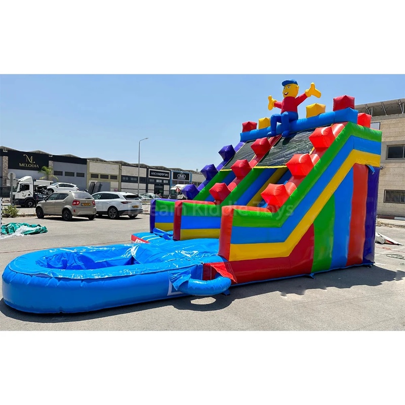 Yapı Taşı Şeklinde Ticari Şişm - Kids Outdoor Jumping Toys incelemesi ve fiyatı