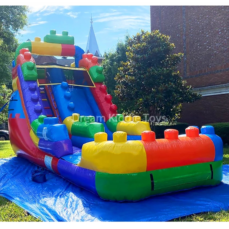 Yapı Taşı Şeklinde Ticari Şişm - Kids Outdoor Jumping Toys incelemesi ve fiyatı