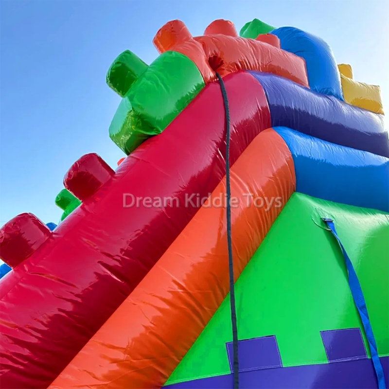 Yapı Taşı Şeklinde Ticari Şişm - Kids Outdoor Jumping Toys incelemesi ve fiyatı