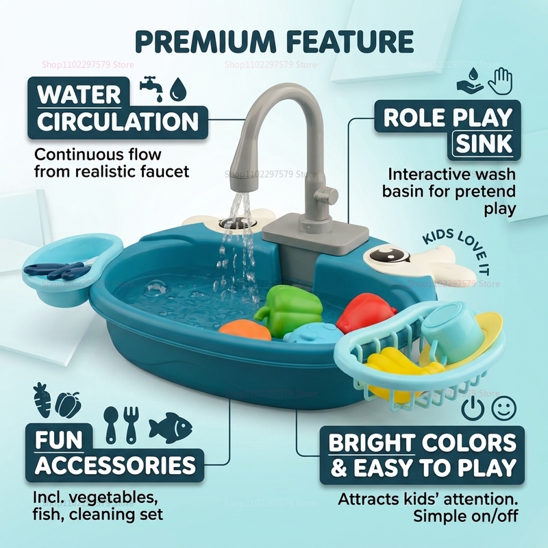 Yürümeye başlayan çocuklar içi - Kids Outdoor Kitchen Accessories incelemesi ve fiyatı