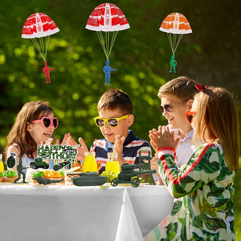 10/100 adet Paraşüt Oyuncaklar - Kids Outdoor Games Ideas incelemesi ve fiyatı