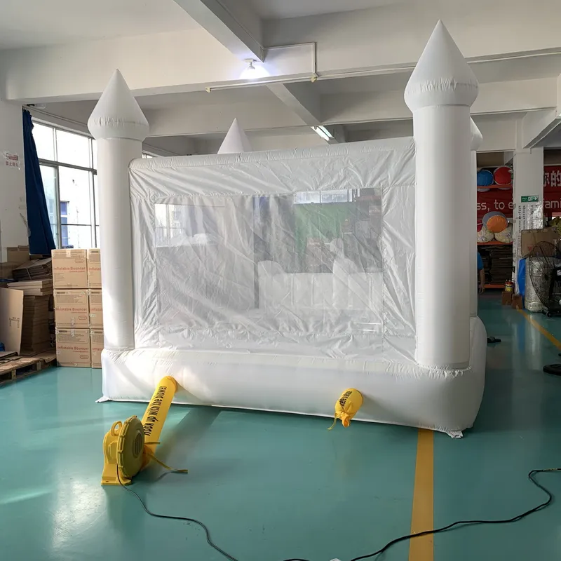 Dev Beyaz Şişme Oyun Evi, Çocu - Kids Outdoor Jump House incelemesi ve fiyatı